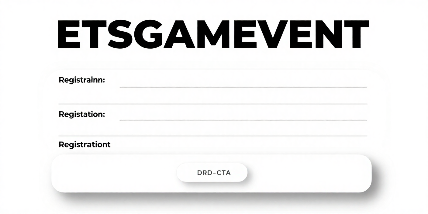 Etsgamevent Registration
