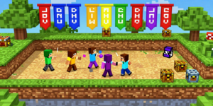 Minecraft PlayBattleSquare