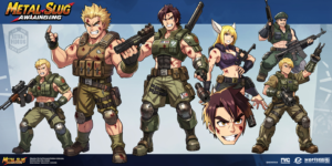 Metal Slug Awakening Characters List Game