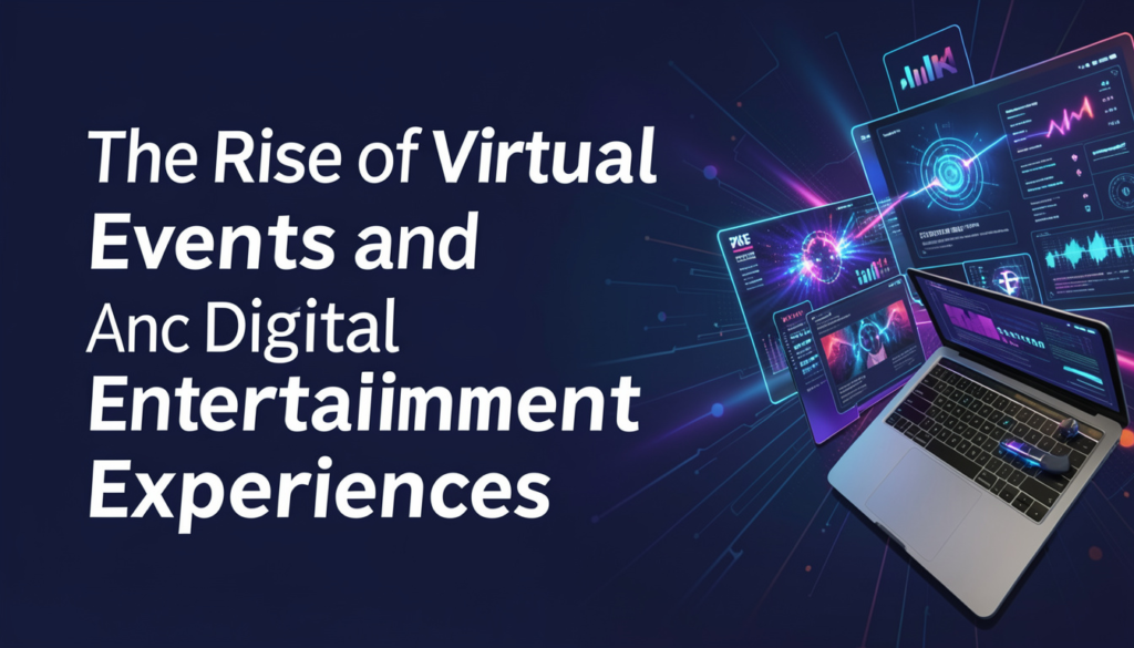 The Rise of Virtual Events and Digital Entertainment Experiences