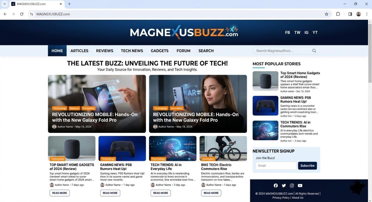 Magnexusbuzz com