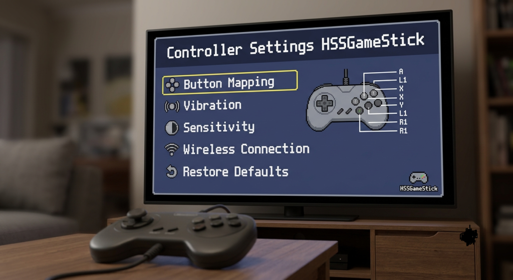 Controller Settings HSSGameStick