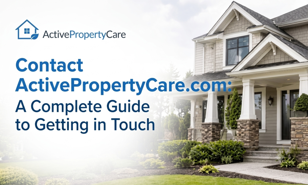 Contact ActivePropertyCare .com